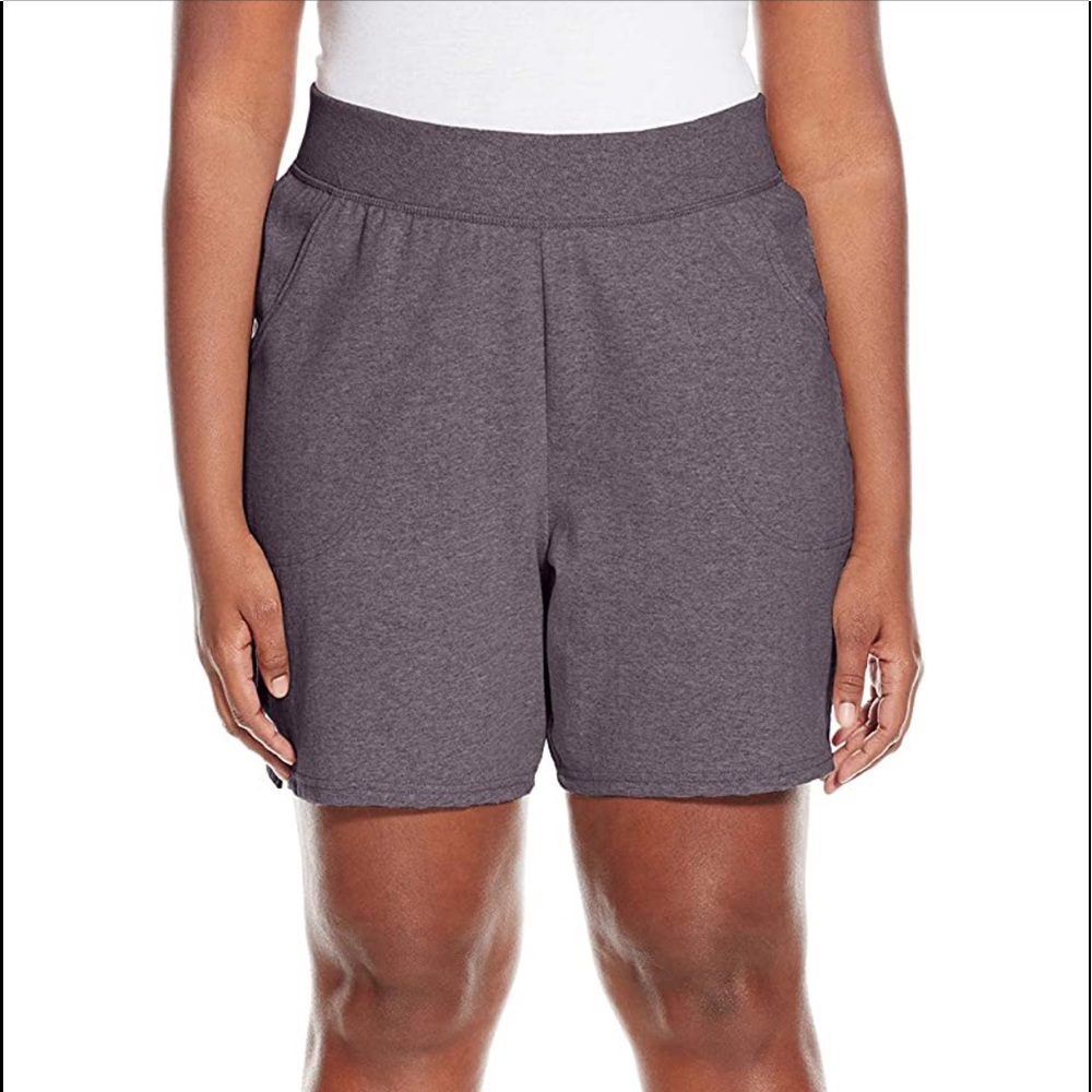 XXL grey Jersey comfort shorts w pockets
